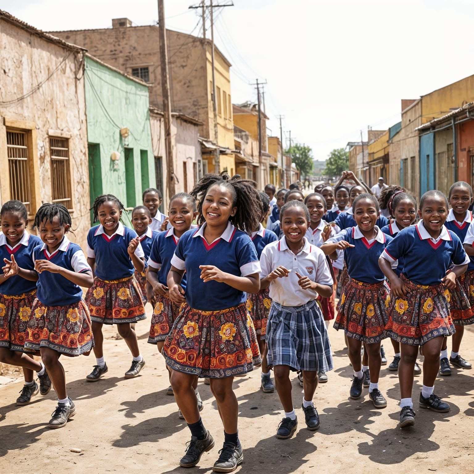 Joyful Amapiano Dance in Soweto