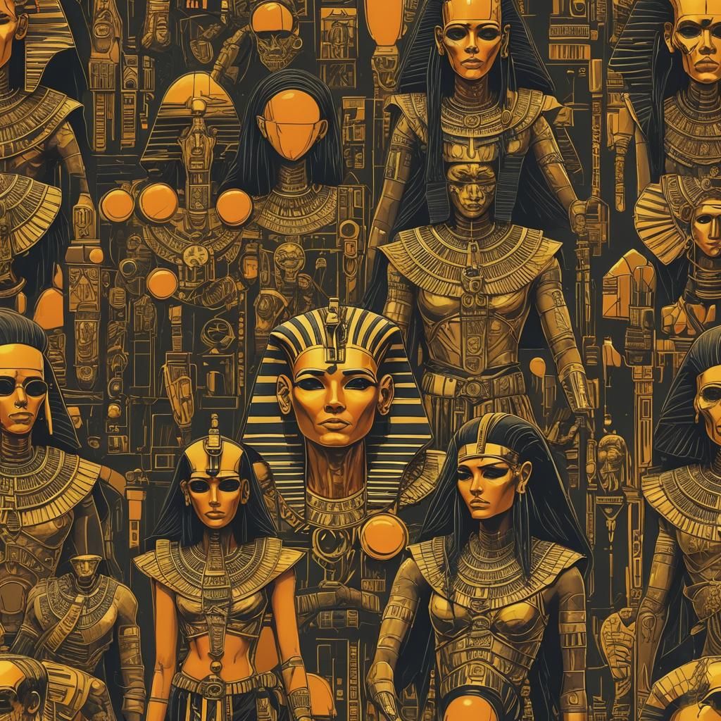 Egyptian Cyberpunk: Death of the Life Giver