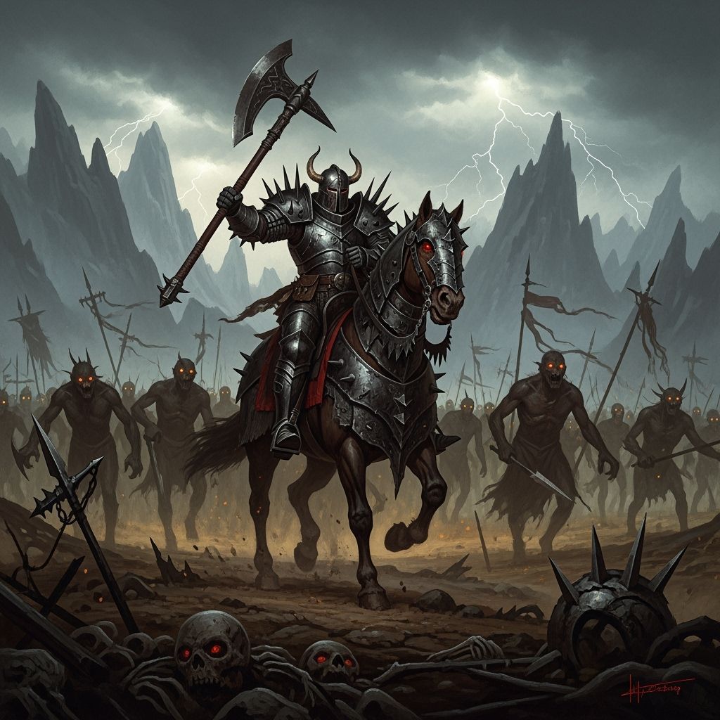 Grimdark Fantasy Illustration