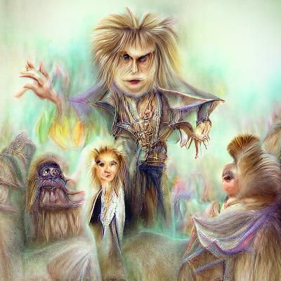Goblin King's Voodoo Power in Ethereal Fantasy
