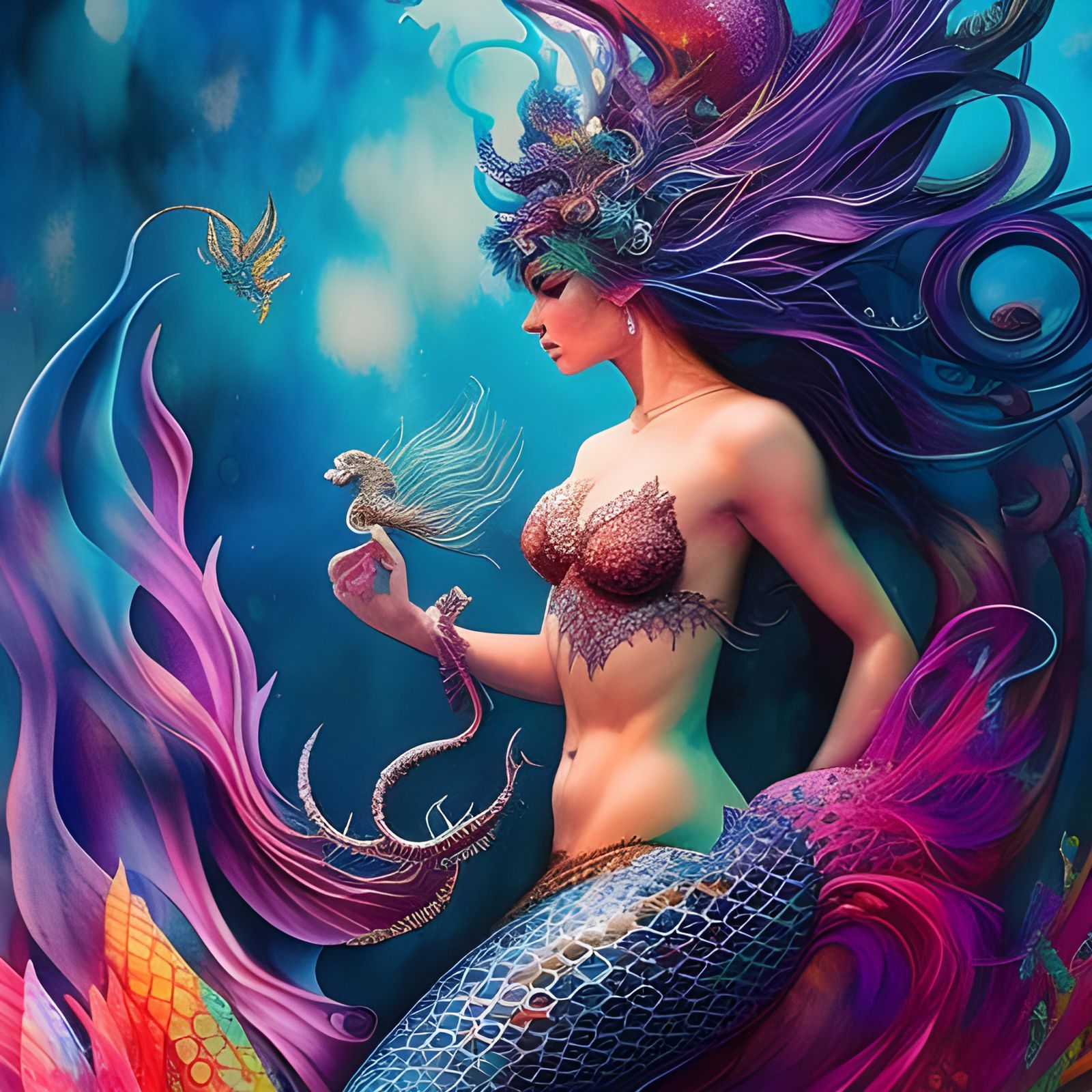 QUEEN OF THE SEA MERMAID