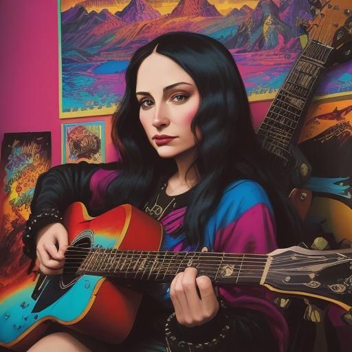 Mona Lisa Reimagined in Pop Surrealist Style