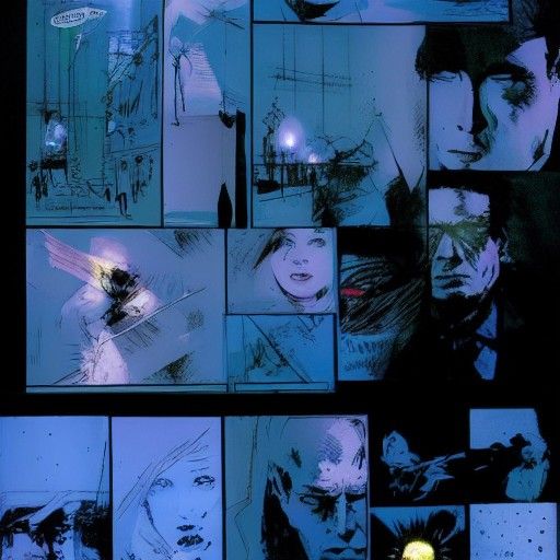 Spooky Room: Graphic Novel Art