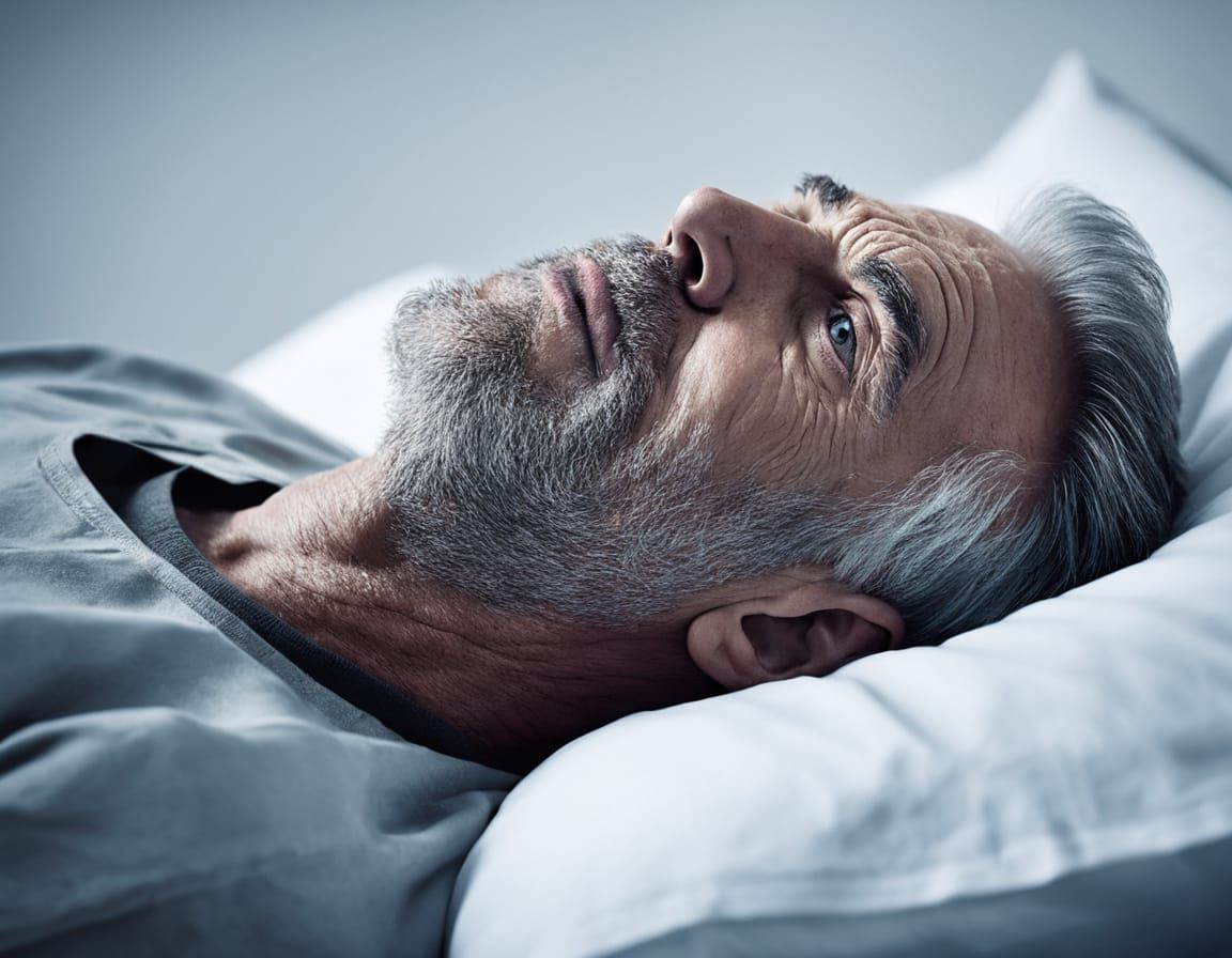 A Lonely Man Contemplates in the Fading Light