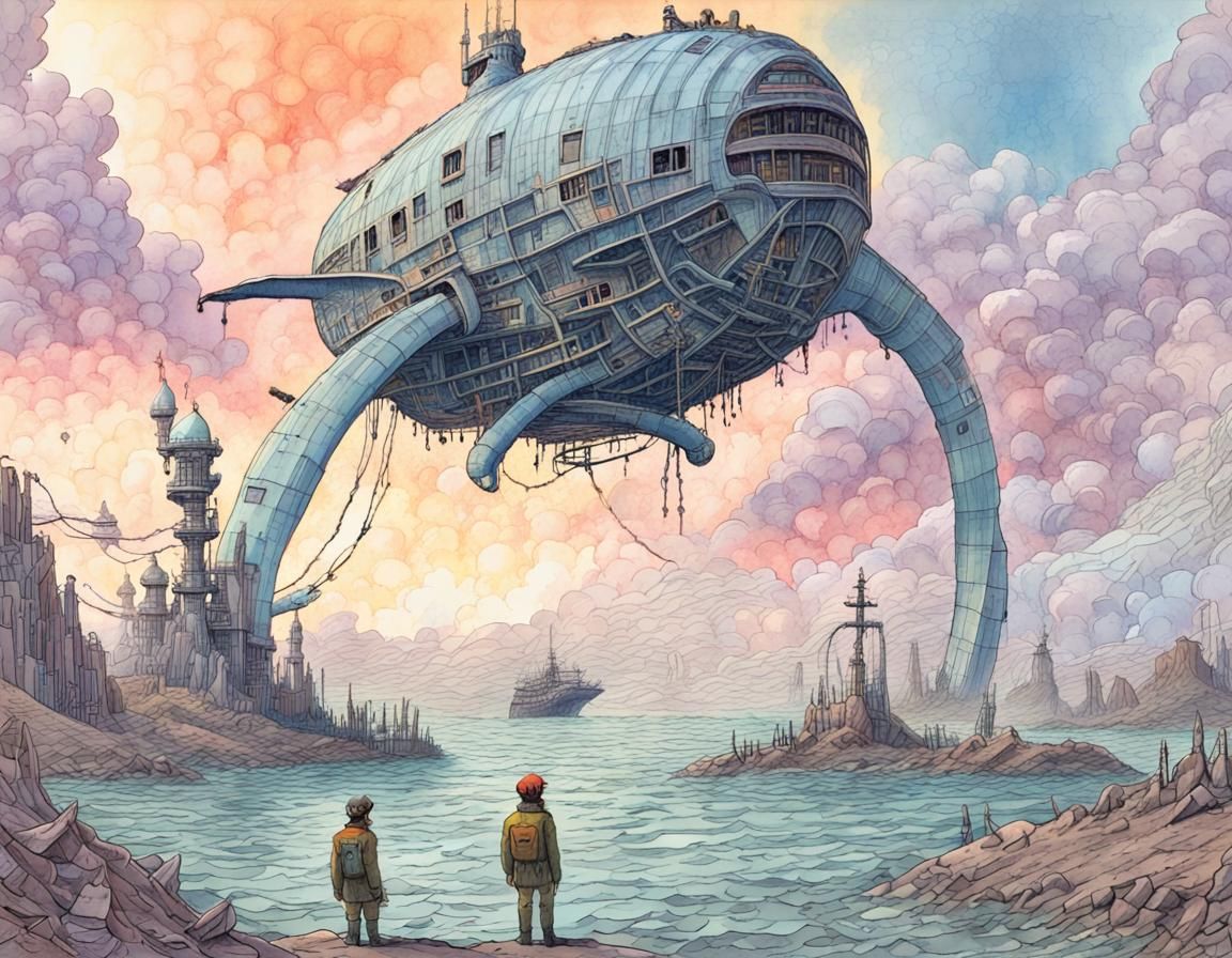 Moby Dick in 31st Century: A Grim Retelling