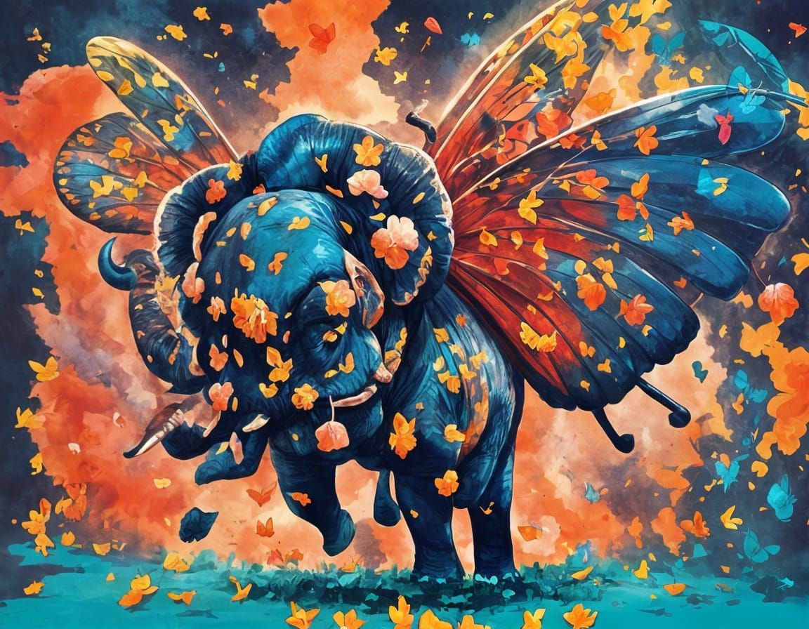 Elephant Butterfly