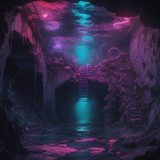 Explorers Discover Alien Tech in Dark Caves