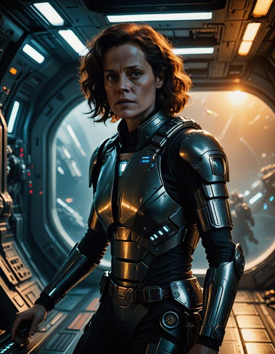 Alien Actress in Cosmic Quest
