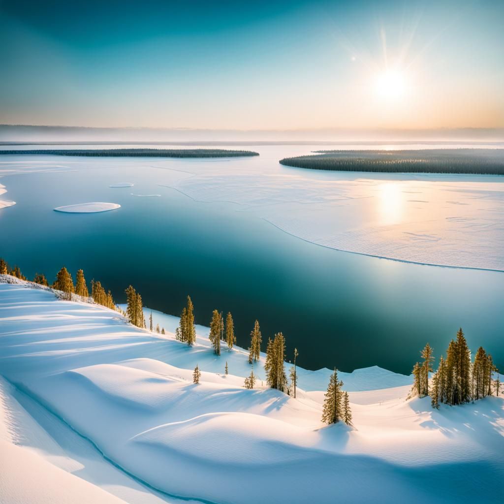 in the steppes of Siberia