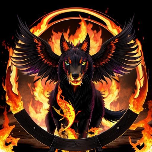 Flaming Eyes: A Vision of Fire