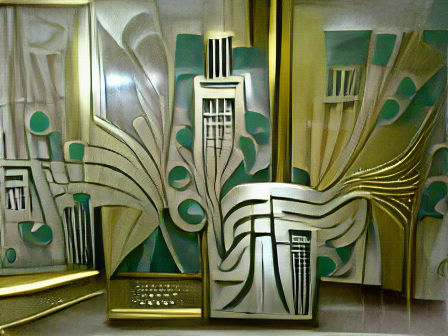 Art Deco Elevator Door Design