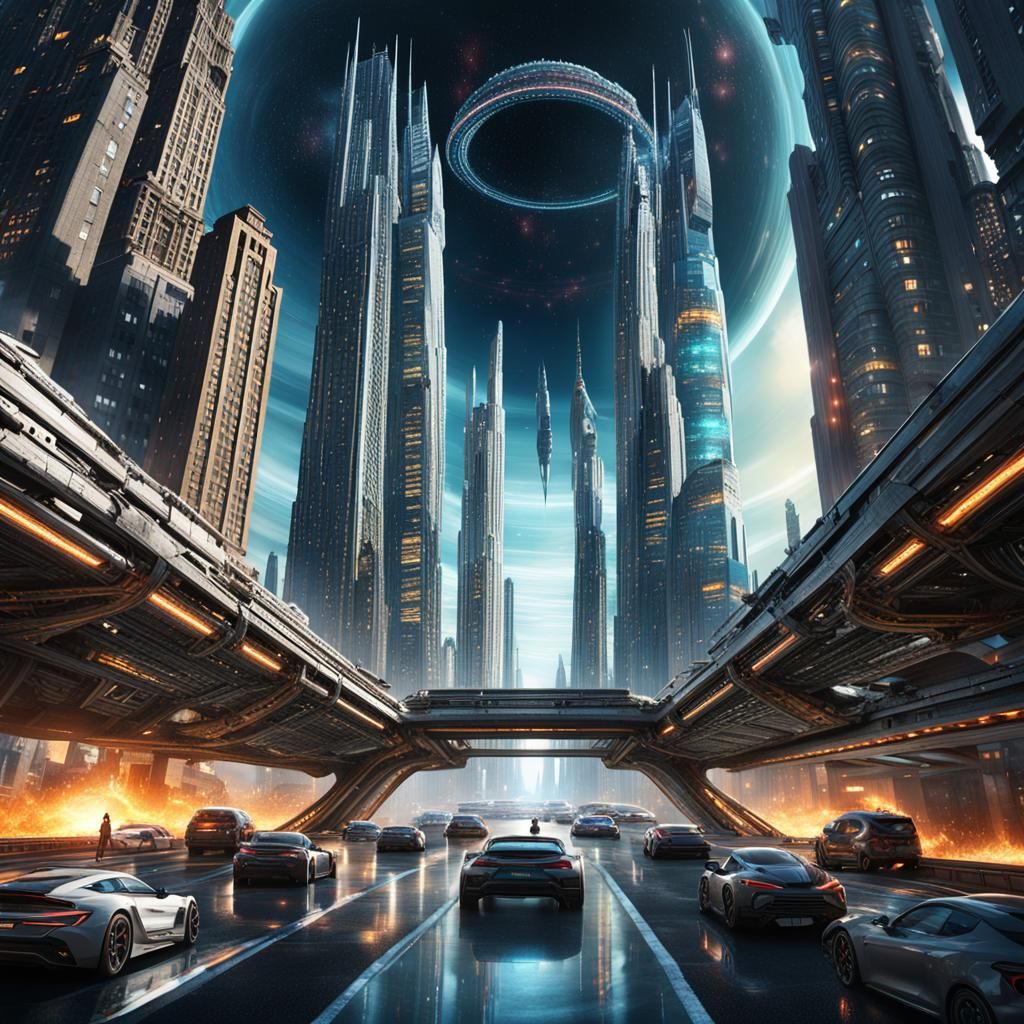 8K, high-resolution, space oddessy, stargate 11, instellar, ...