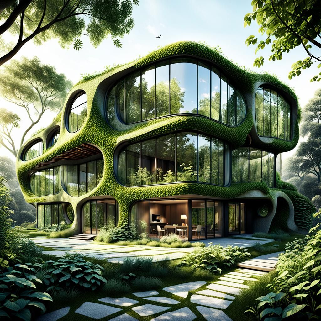 Biophilic Architecture: House Blending with Nature