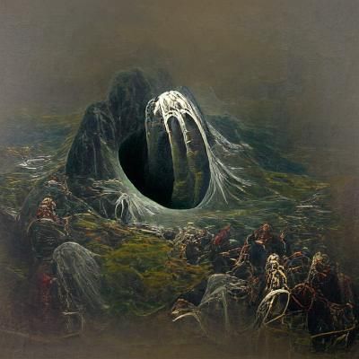 Elden Ring Inspired Dark Fantasy Art