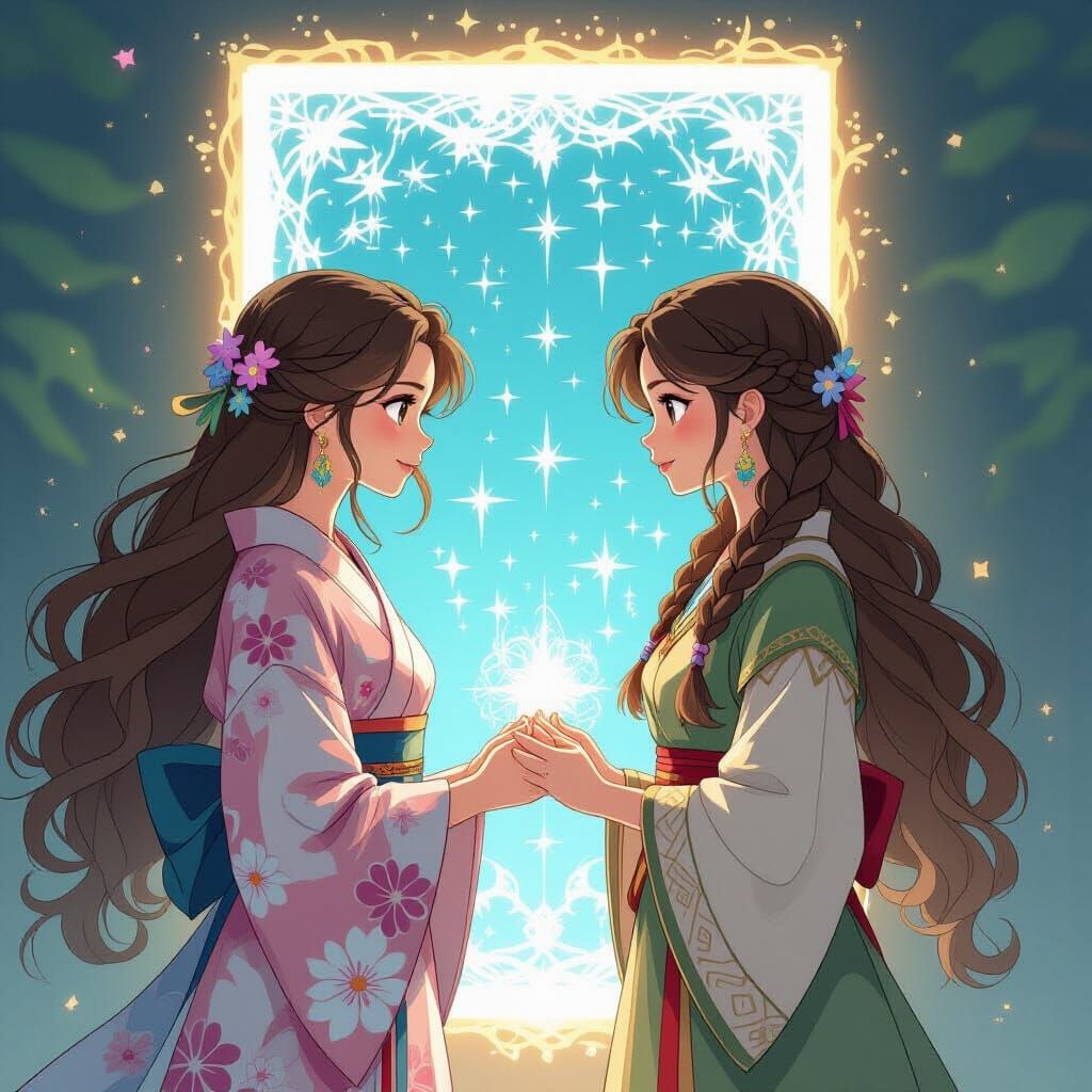Magical Portal Meeting: Anime Fantasy Art
