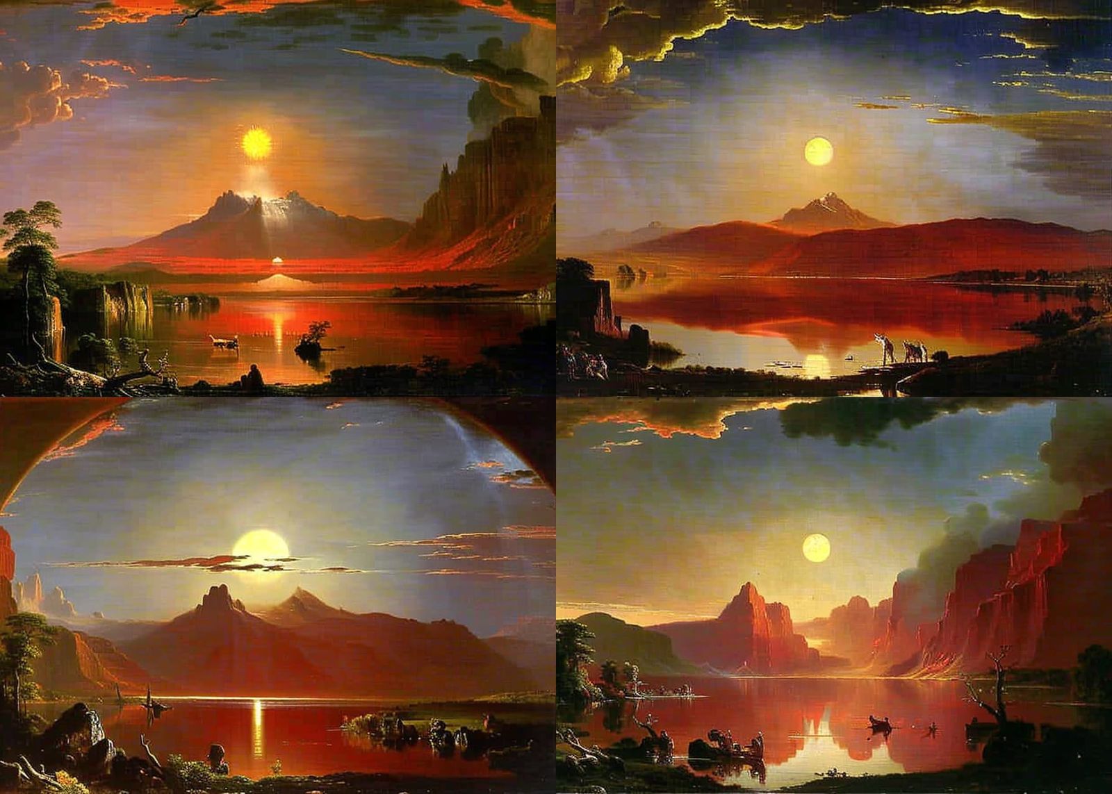 Luminist Landscape Art Inspired by Frederic Edwin Church
