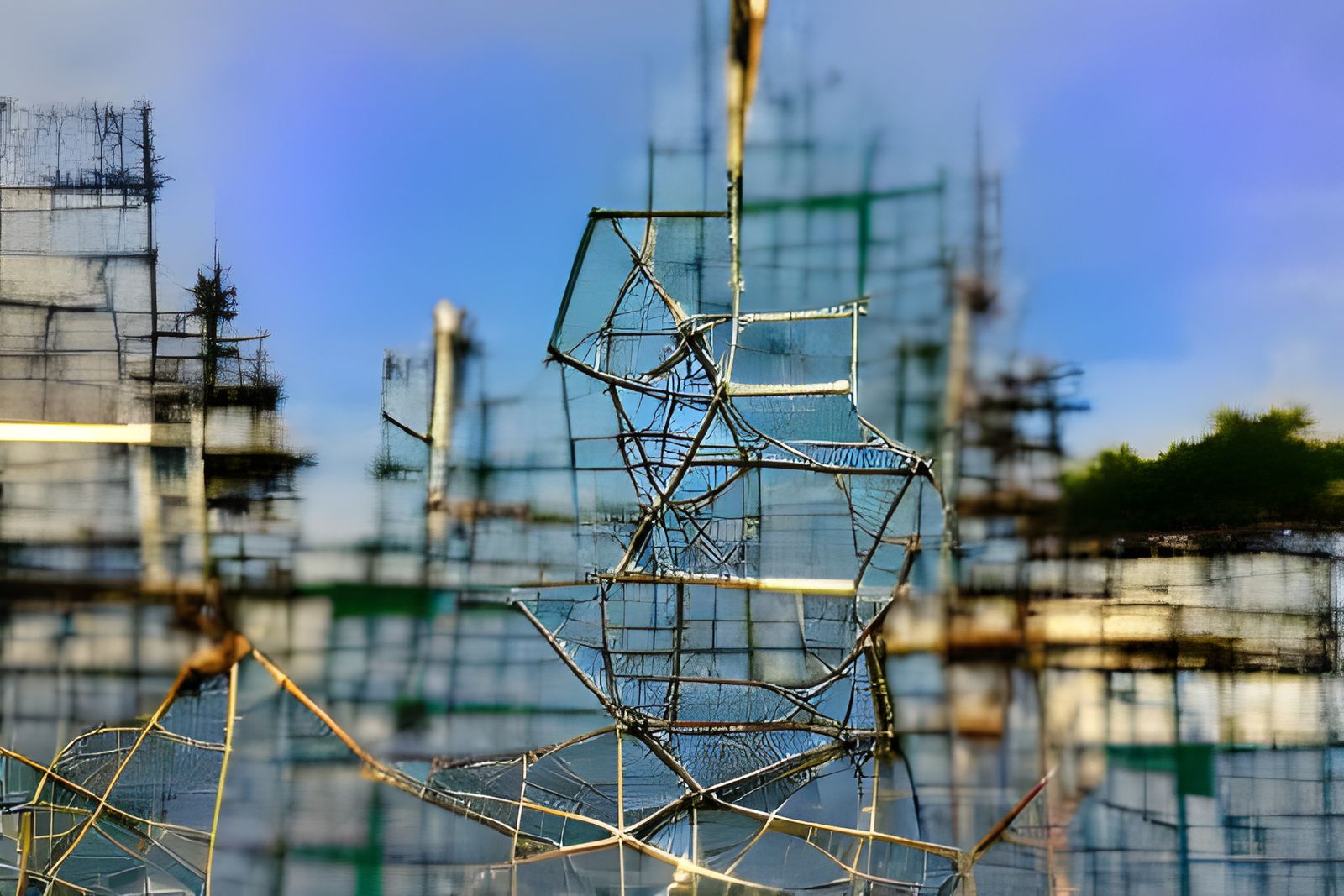 Intricate Armature Composed of Complex Scaffolding