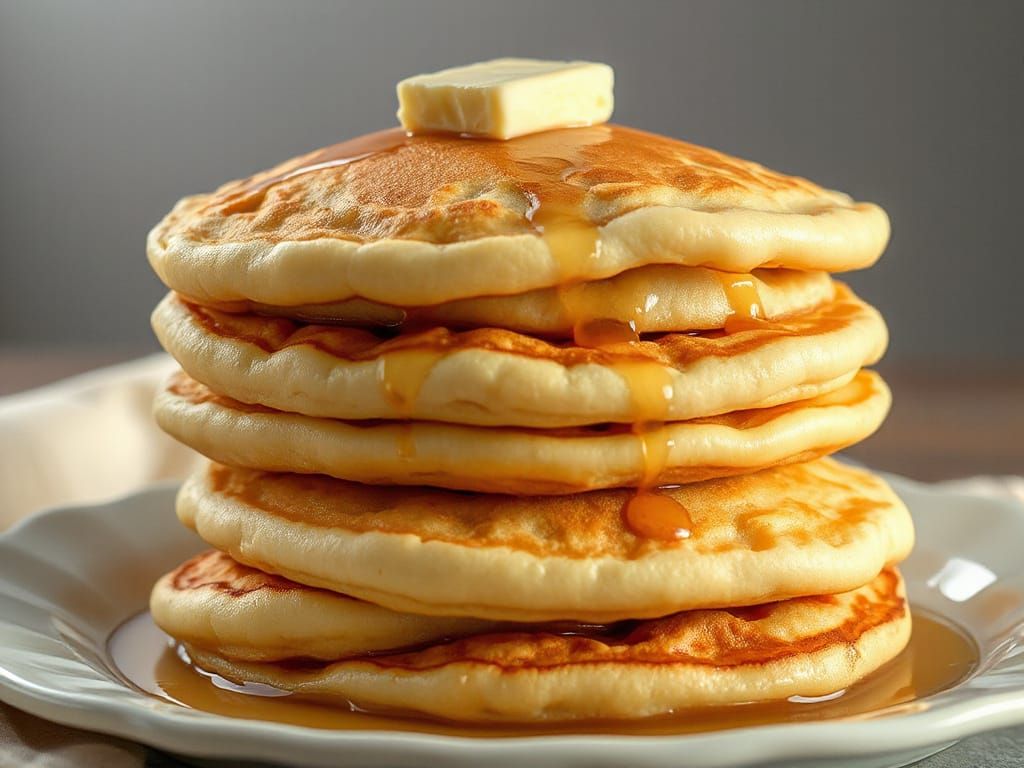 Surreal Pancake Pillows in Dreamy Morning Light