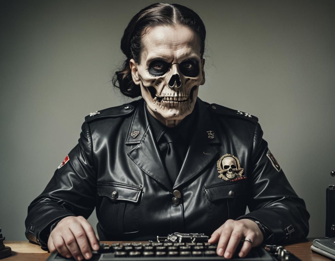 SSBBW in Latex Uniform Typing, Lee Jeffries Style