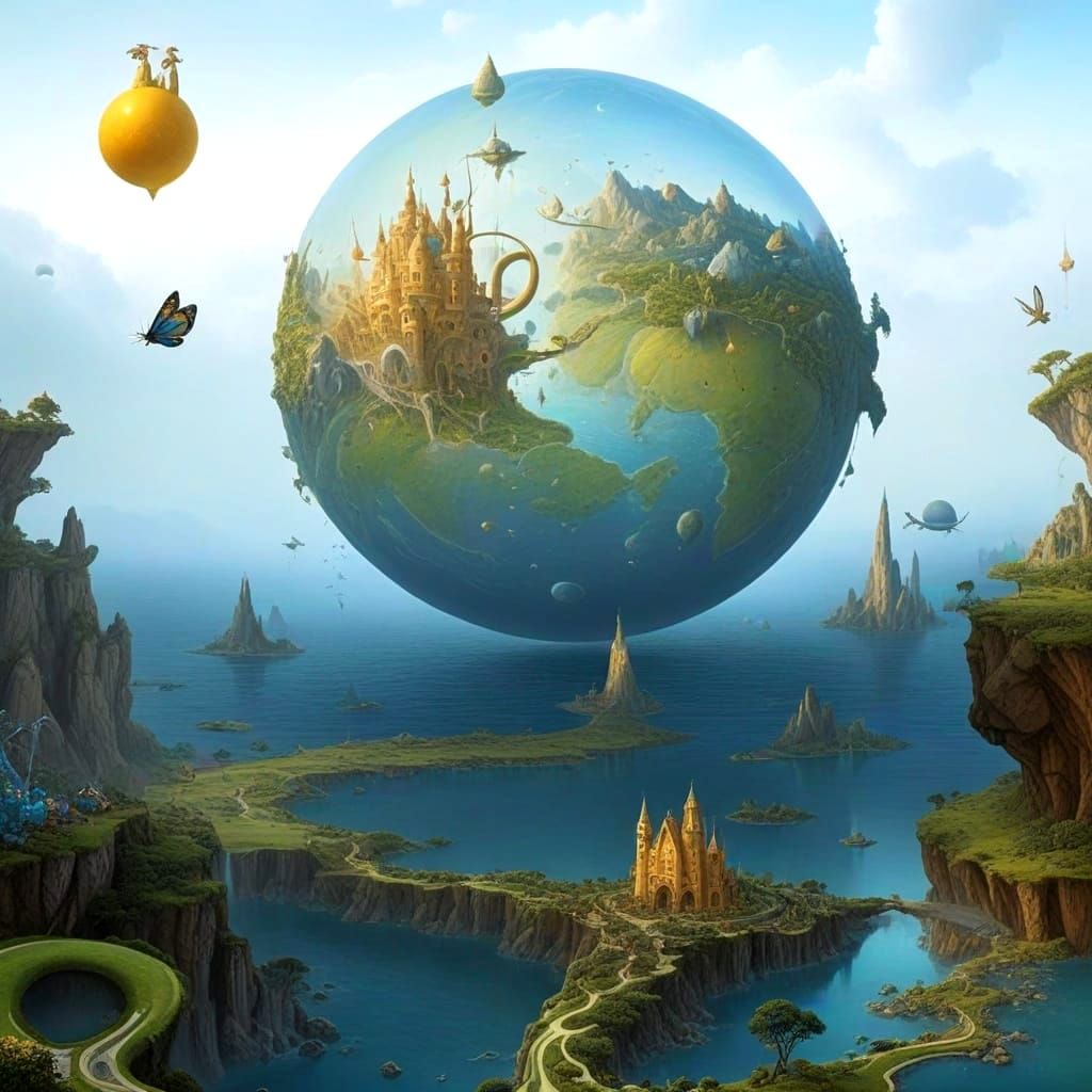 The Orb is the Distilled Essence of Another Reality - effect...