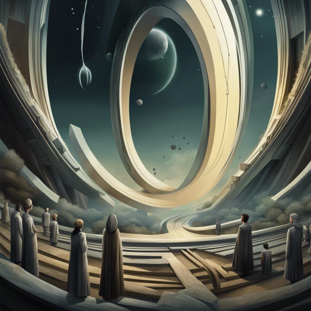 Dystopian Earth in 3000 AD: A Surreal Vision