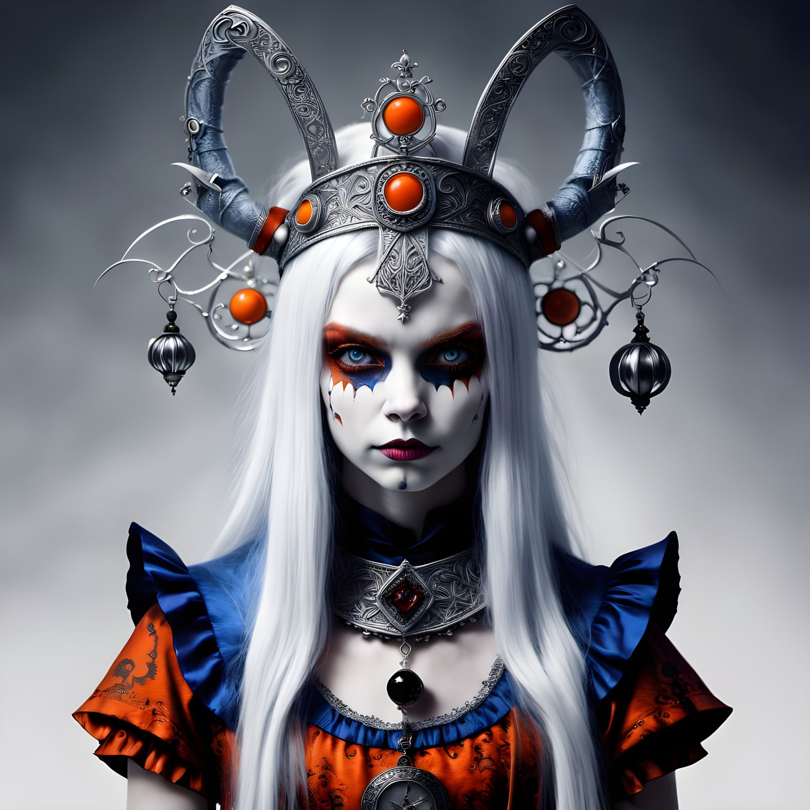 Gothic Alice Meets Viking Maiden in Eerie Photograph