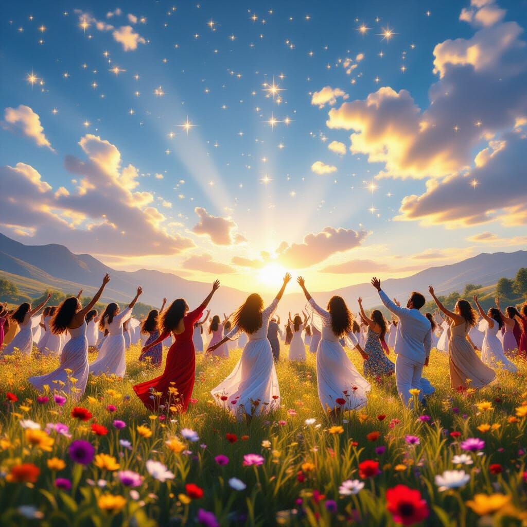 Heavenly Festival on Renewed Earth