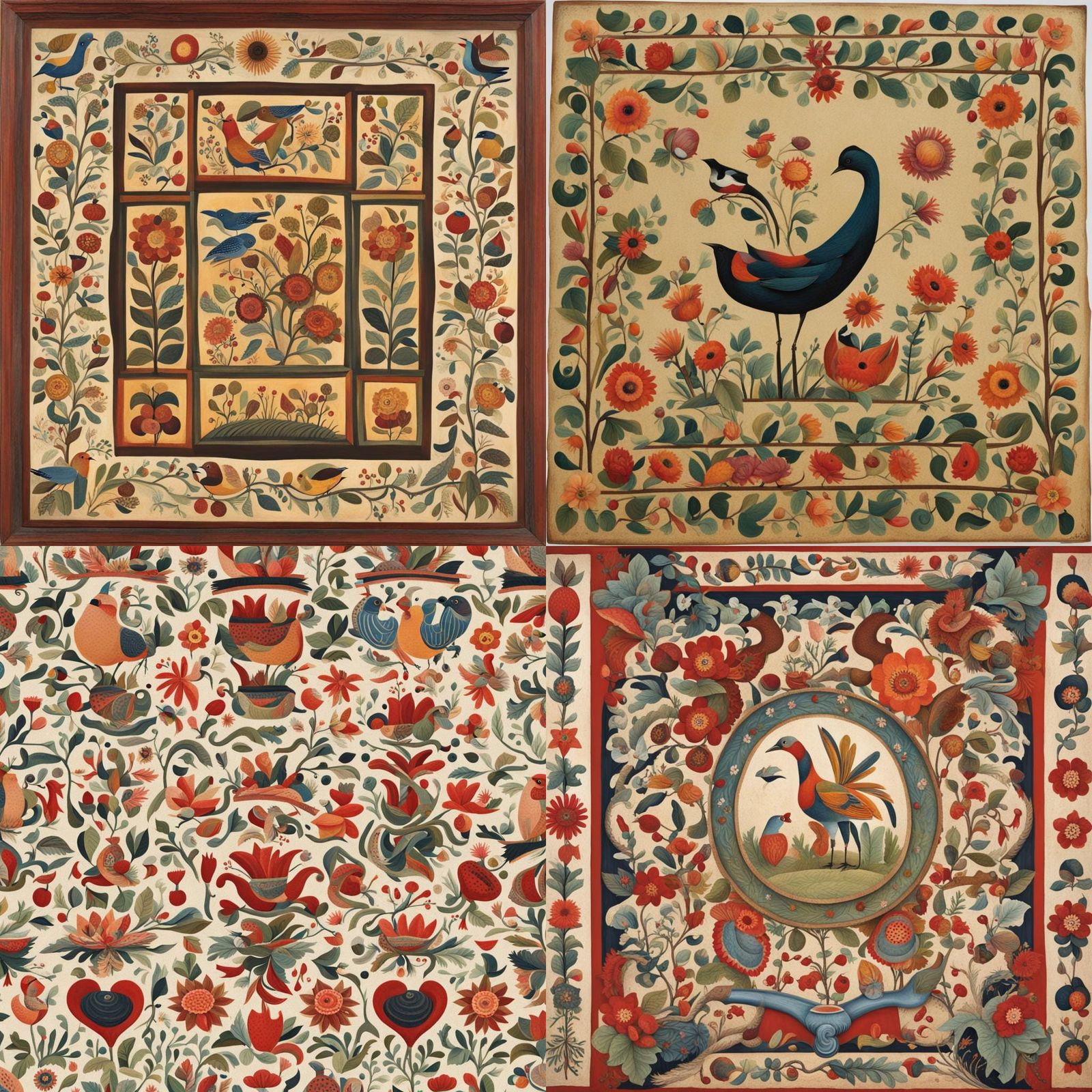 Vibrant Expressions of Folk Art