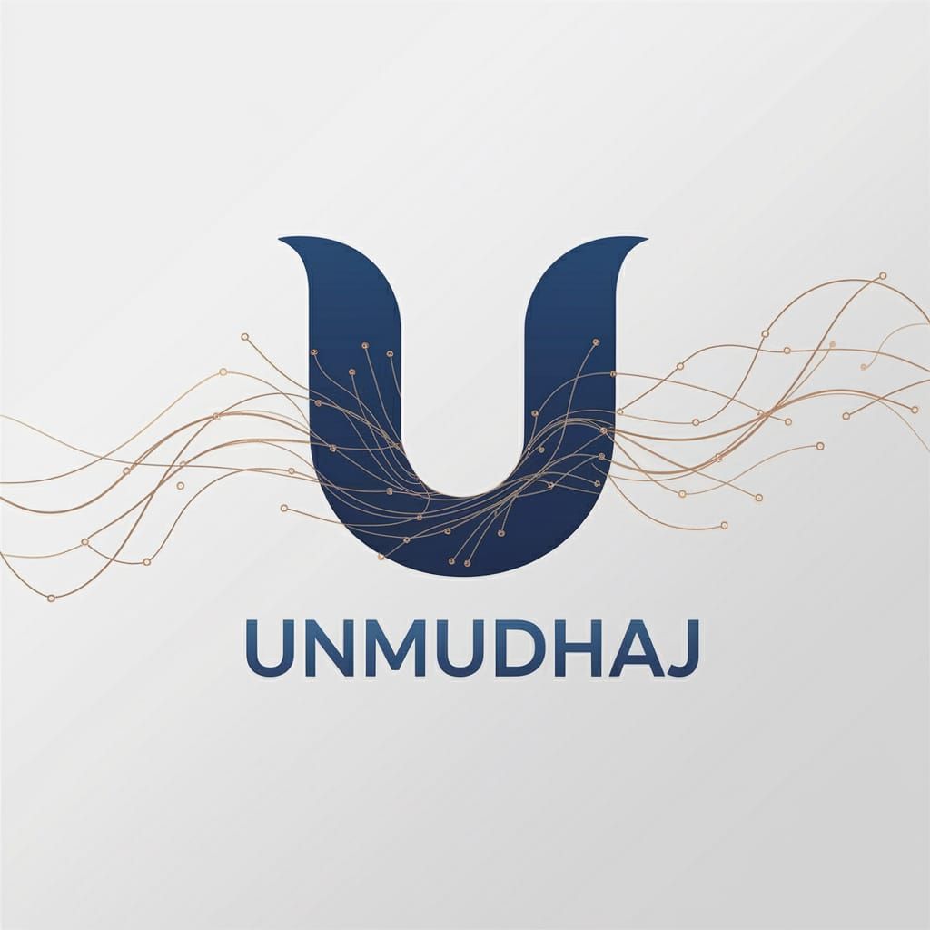 Modern Minimalist Logo for Unmudhaj - Vector Art