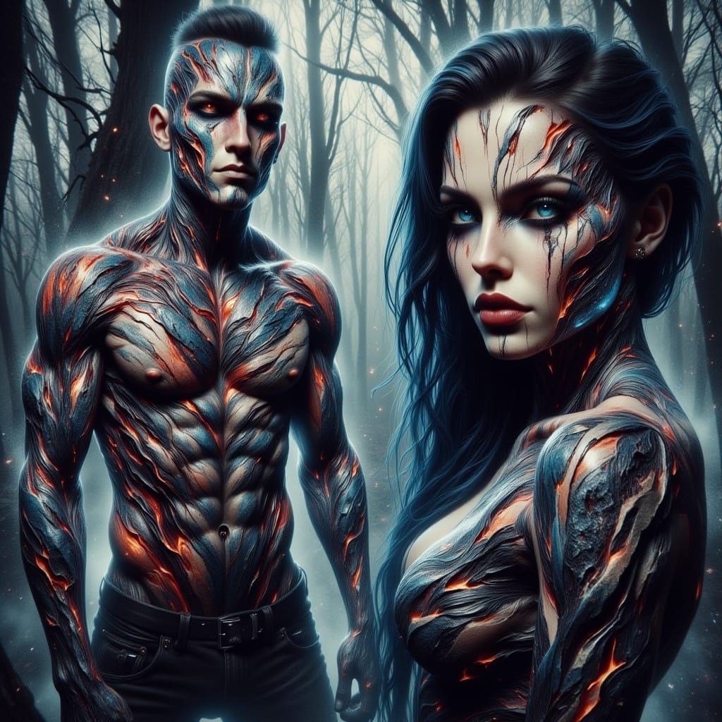 Ominous Twins: Light and Shadow in Dark Style