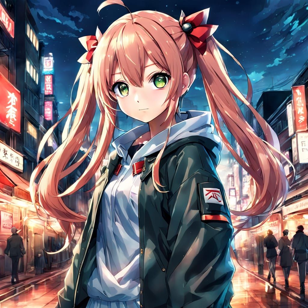 Japanese Style Anime Female Figure