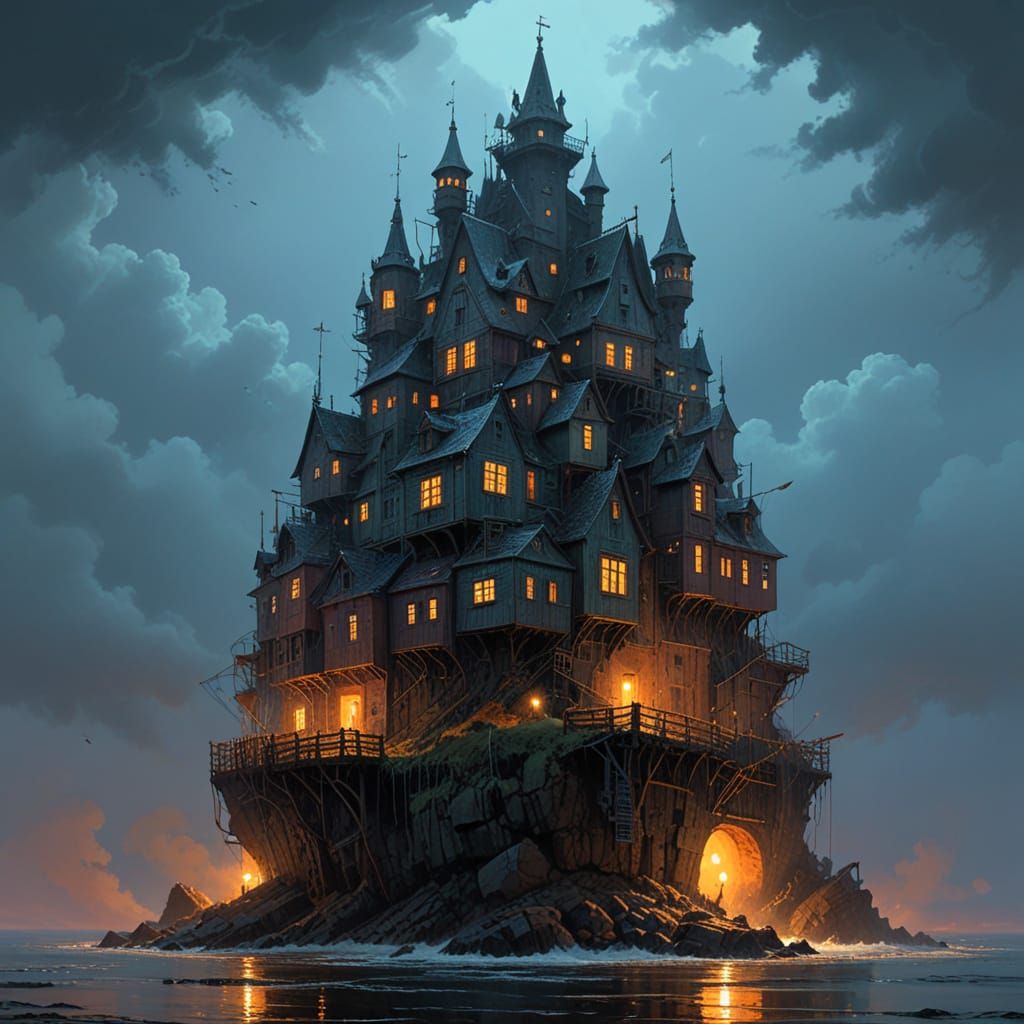 Ethereal Mysticism in Polished Metal