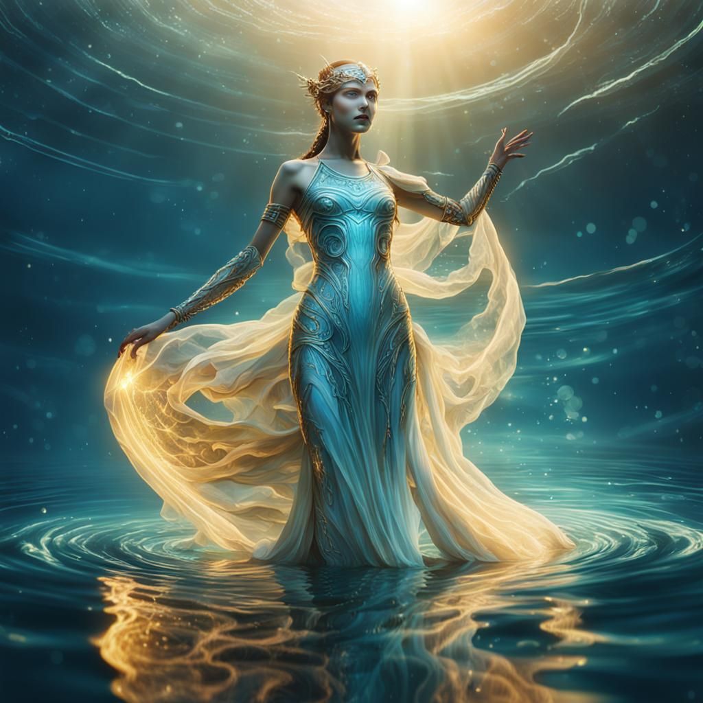 Futuristic Venus Emerges in Greek Mythological World