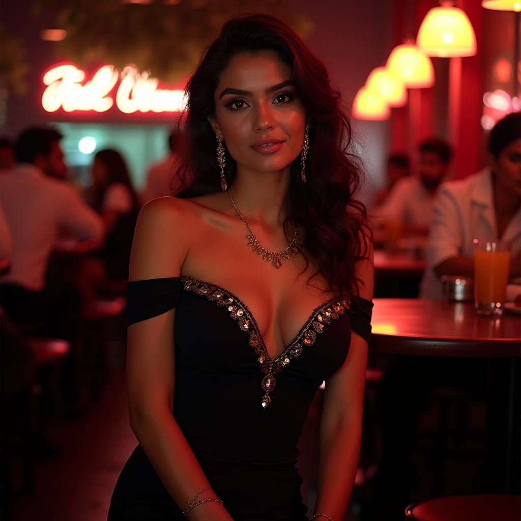 Indian Beauty Shines in High-Fashion Editorial Style