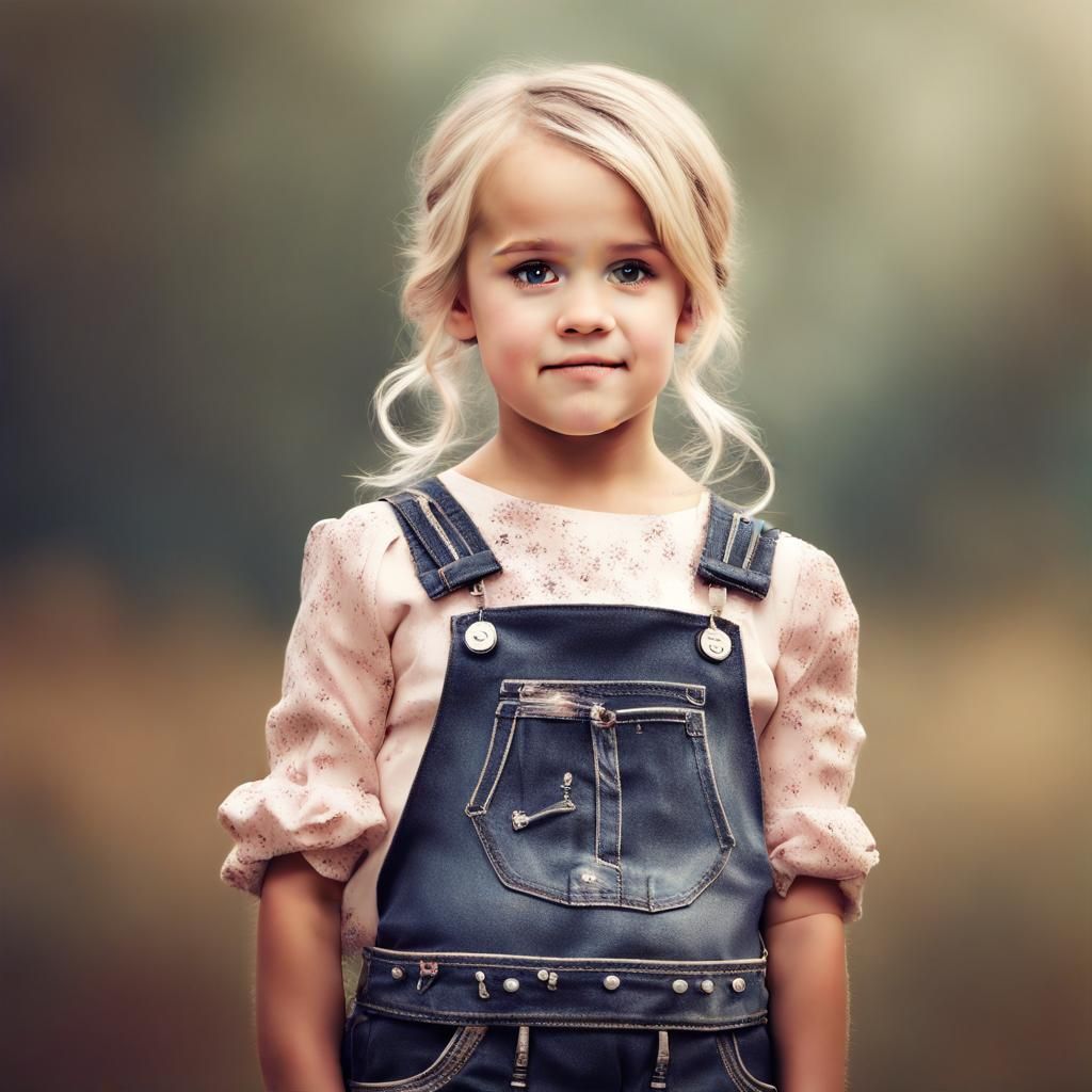 Young Carrie Underwood as Caricature Portrait