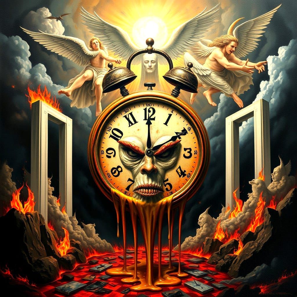 Heaven and Hell Collide in a Surreal Nightmare