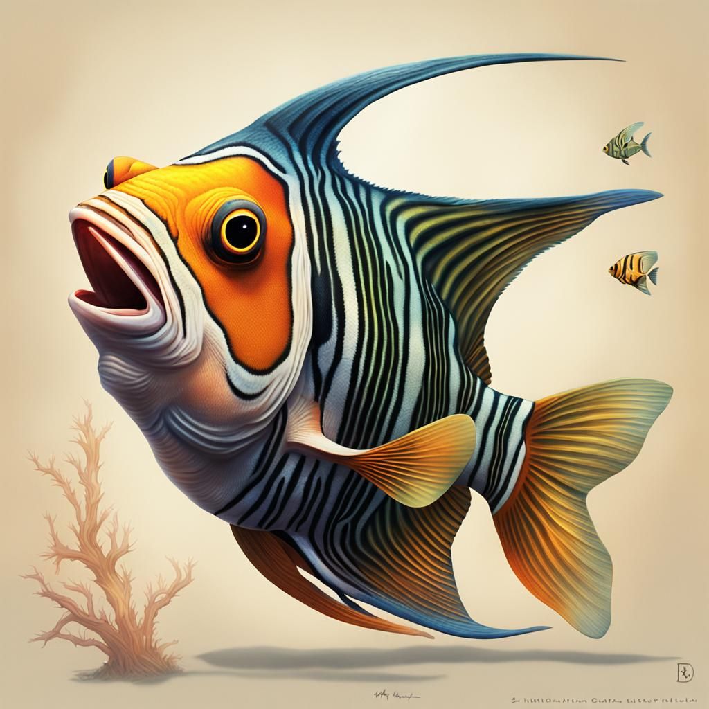 Alien Exoplanet: Speculative Xenobiology Concept Art