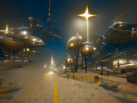 Dieselpunk Stars Guide Different People, 8k