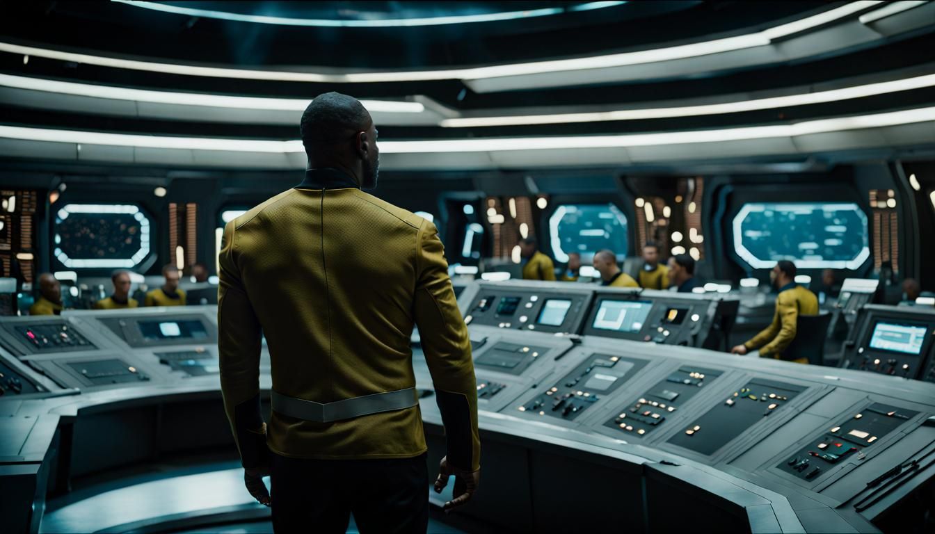 Idris Elba as Star Trek Captain in Detailed 4K