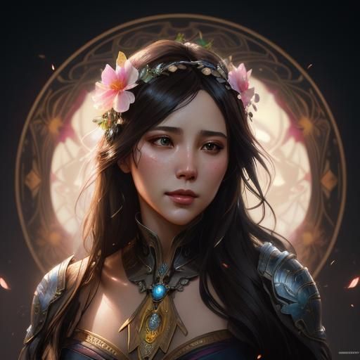 Detailed Portrait of a Beautiful Woman in Unreal Engine