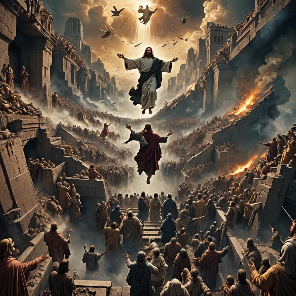 Jesus Christ's Triumphant Return on Judgement Day