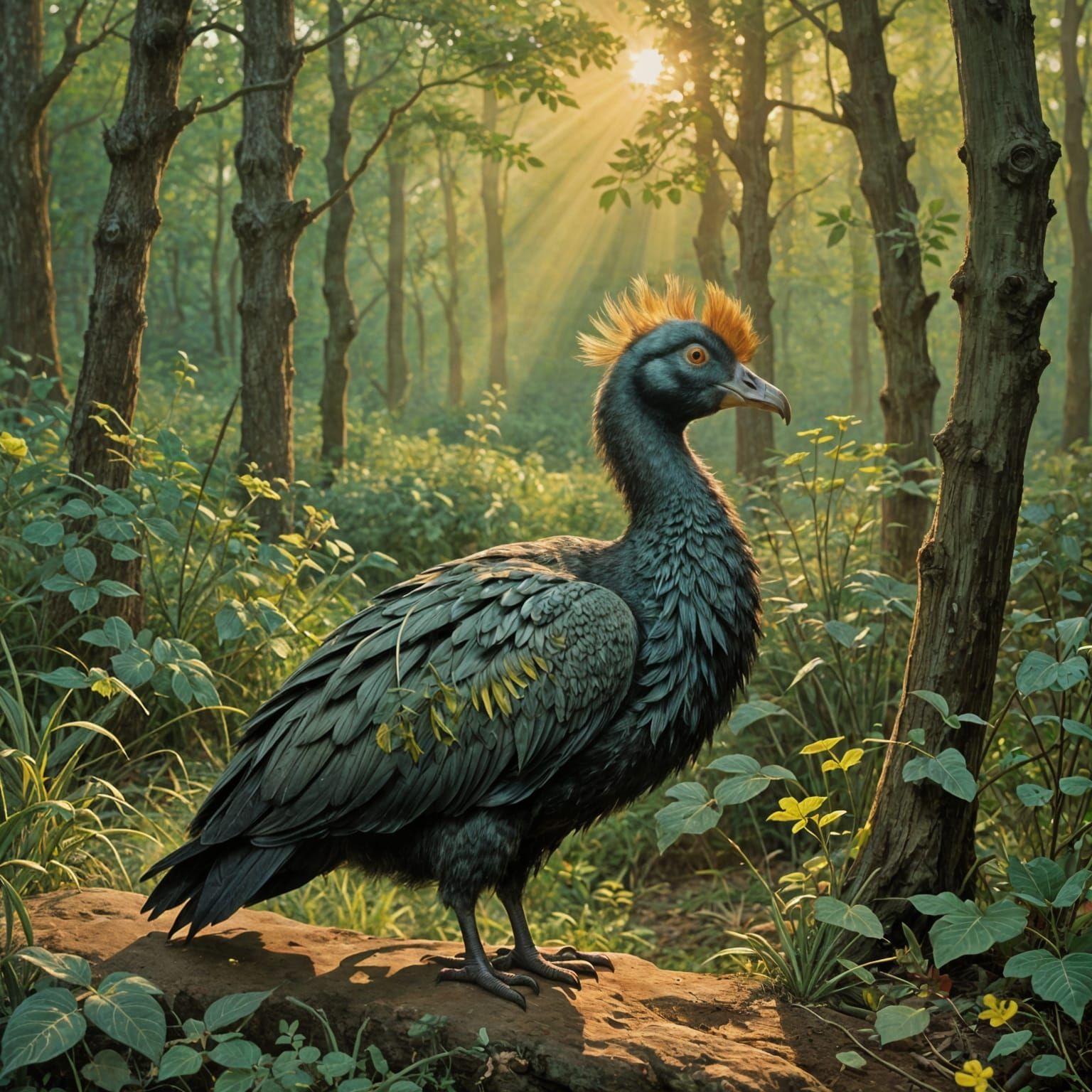 The Last Dodo Bird in Heavenly Sunshine