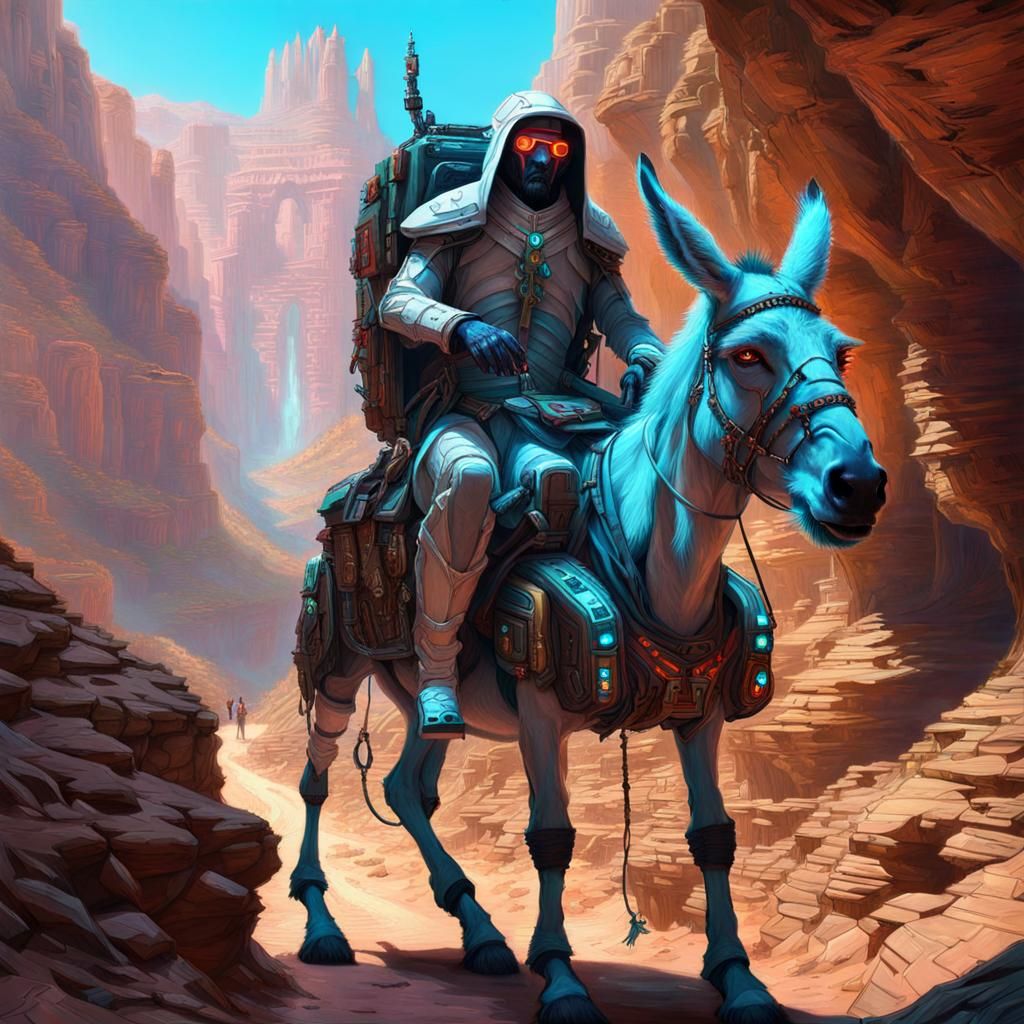 Drunk Cleric's Cyberpunk Canyon Pilgrimage