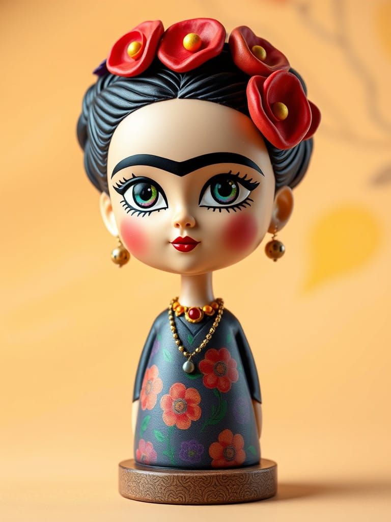 Frida Kahlo bobblehead
