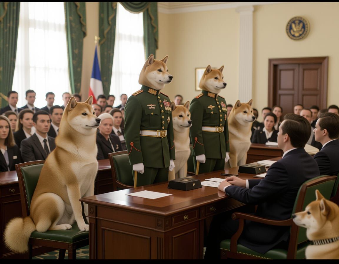 Shiba Inu Overlords: A Cinematic Masterpiece