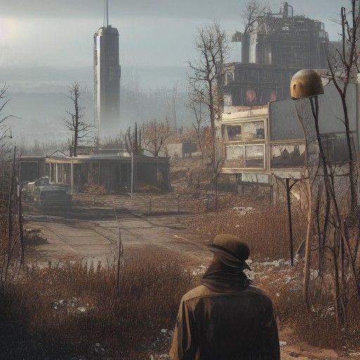 Fallout 4 Matte Painting