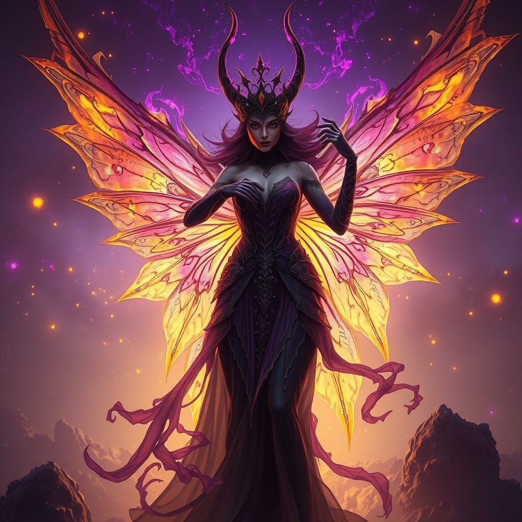 The Dark Fairy Queen: A Masterpiece of Dark Fantasy Concept....