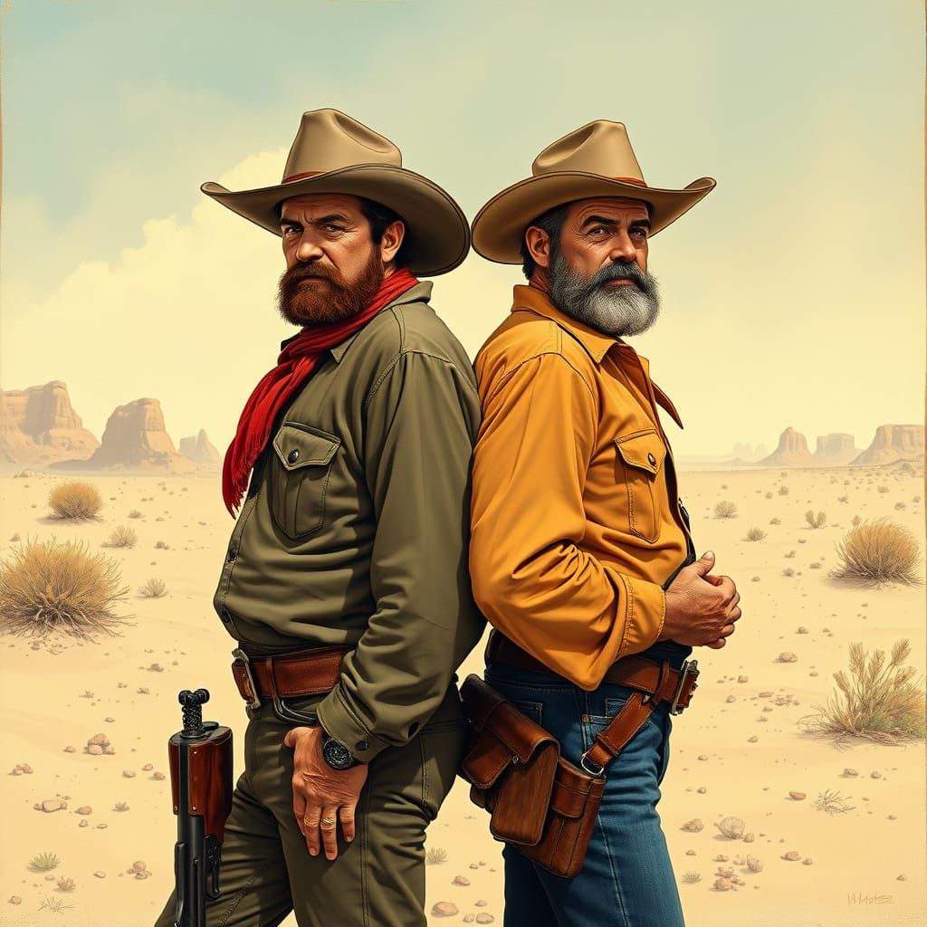 Bud Spencer and Terence Hill in Western Style