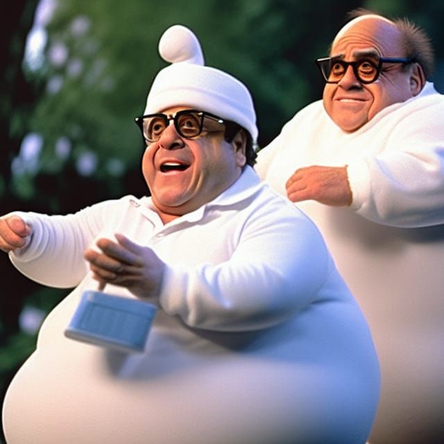 Danny DeVito as the Pillsbury Doughboy