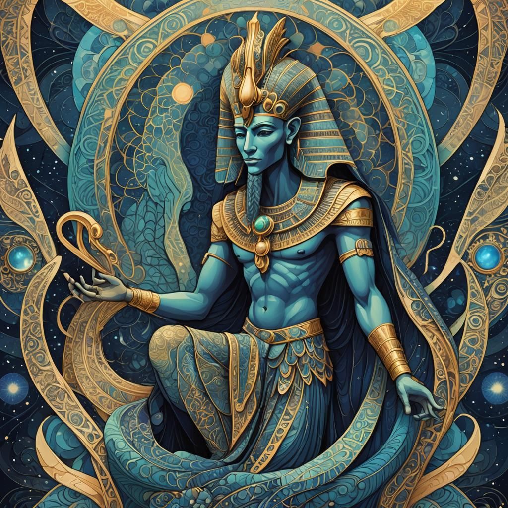 Thoth Mediates Dispute in Mystical Realm